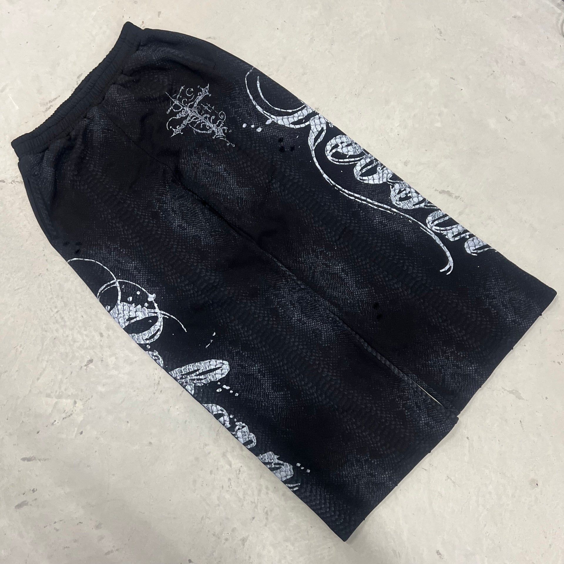 “Snakeskin” sweatpants